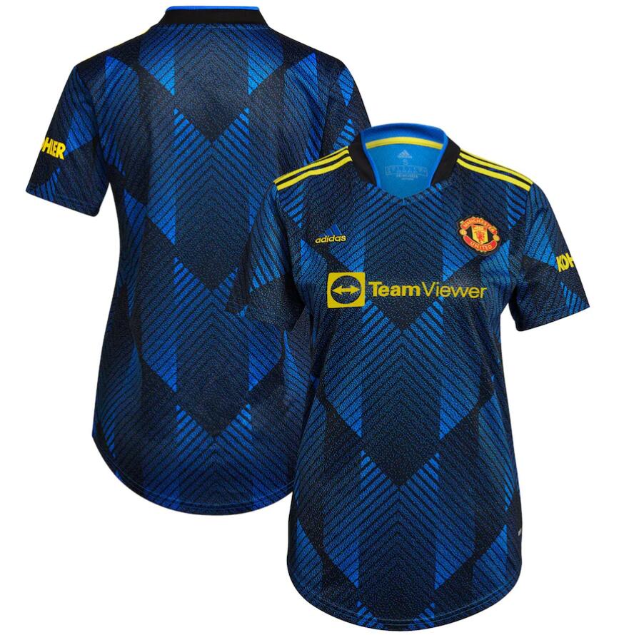 2021/22 Manchester United Women Football Kit Third Soccer Jersey